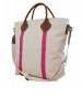 Monogrammed Shoulder Bag In Pink 