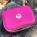 Boulevard Isabella Strawberry Leather Jewelry Case Monogrammed