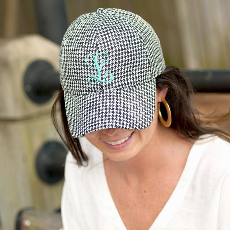 Monogrammed Ball Caps For Everyone