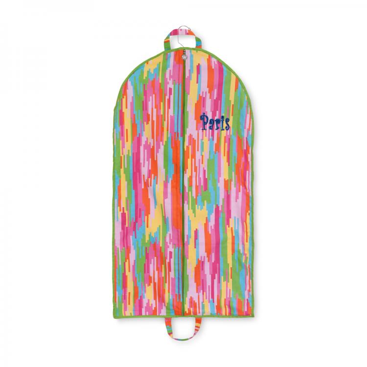 Monogrammed Canvas Garment Bags All Colors