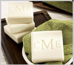 Monogrammed Soaps as Seen in "O" Magazine Monogrammed Soaps Health & Beauty > Personal Care > Cosmetics > Bath & Body > Bar Soap
