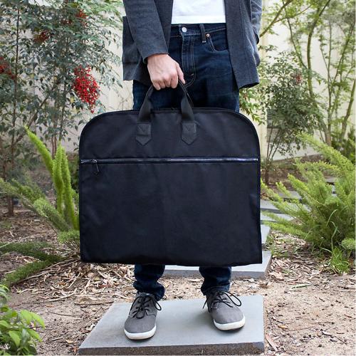 Boulevard Grant Canvas Garment Cover Monogrammed  Luggage & Bags > Business Bags > Garment Bags