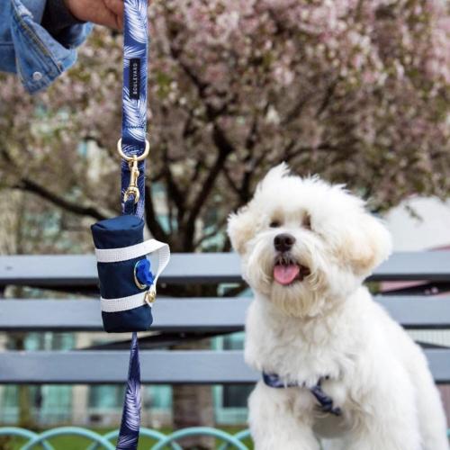 Boulevard Toto Preppy Poop Bag Dispenser  Animals & Pet Supplies > Pet Supplies > Dog Supplies > Dog Leashes