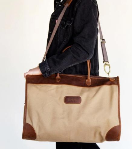 JH Designs Cotton Canvas Southtown Luggage  Luggage & Bags > Business Bags > Garment Bags