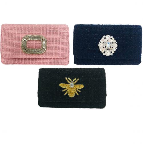 Lisi Lerch Coco Tweed Clutch  Apparel & Accessories > Handbags > Clutches & Special Occasion Bags