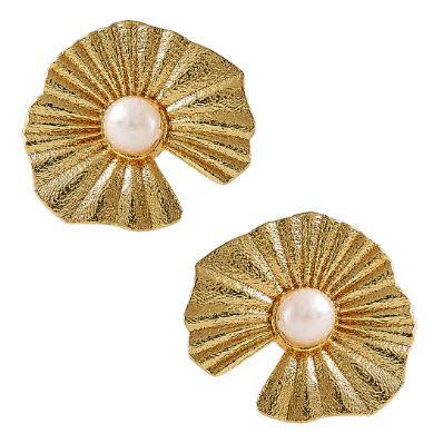 Lisi Lerch Lilly Pad Earring Stud  Apparel & Accessories > Jewelry > Earrings