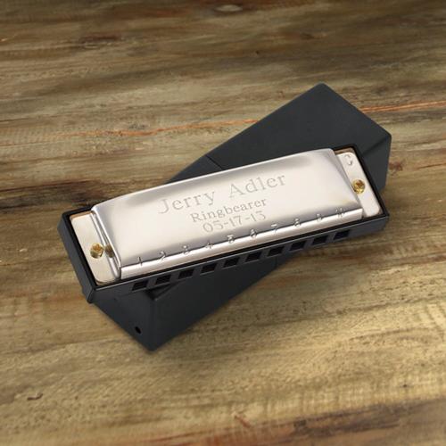 Personalized Harmonica Stainless Steel  Engraved Harmonica Stainless Steel  Arts & Entertainment > Party & Celebration > Party Supplies > Noisemakers & Party Blowers