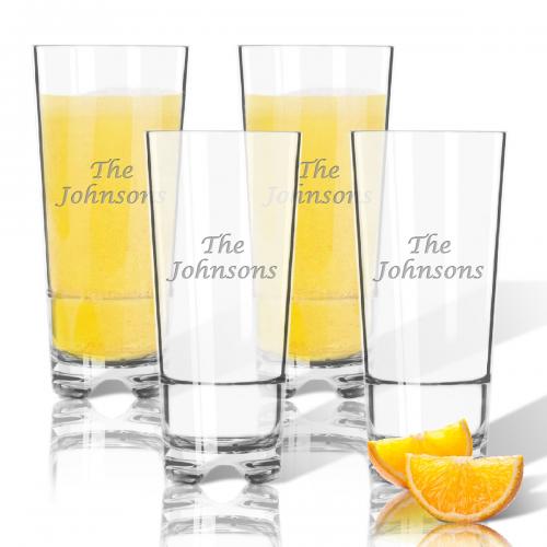 Personalized Acrylic Highball Glass Set  Home & Garden > Kitchen & Dining > Tableware > Drinkware > Highball Glasses