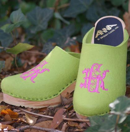 Hot Pink Royale Font on Lime Wool Upper hot pink Royale font on lime wool upper 
