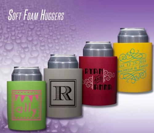 Personalized Soft Foam Koozies  Home & Garden > Kitchen & Dining > Food & Beverage Carriers > Drink Sleeves > Can & Bottle Sleeves