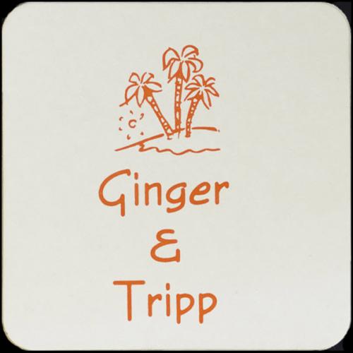 Personalized 4 Inch Square Pulpboard Coasters  Home & Garden > Kitchen & Dining > Barware > Coasters