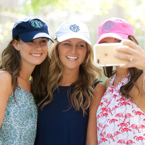 Monogrammed Ball Caps For Everyone  Apparel & Accessories > Clothing Accessories > Hats > Caps > Baseball Caps