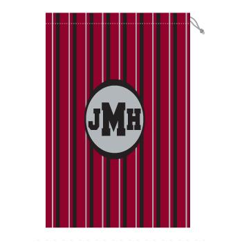 Monogram Gamecock Laundry Bag in Garnet and Black Laundry Bag Garnet and Black Home & Garden > Household Supplies > Laundry Supplies > Washing Bags & Baskets