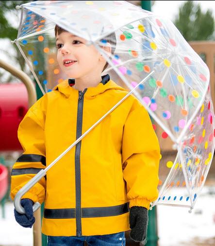 Monogrammed  Child's Charles River Rain Jacket   Apparel & Accessories > Clothing > Baby & Toddler Clothing > Baby & Toddler Outerwear