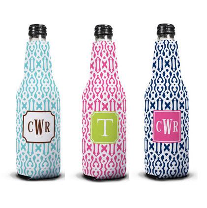 Personalized Cameron Bottle Koozie from Boatman Geller  Home & Garden > Kitchen & Dining > Food & Beverage Carriers > Drink Sleeves > Can & Bottle Sleeves