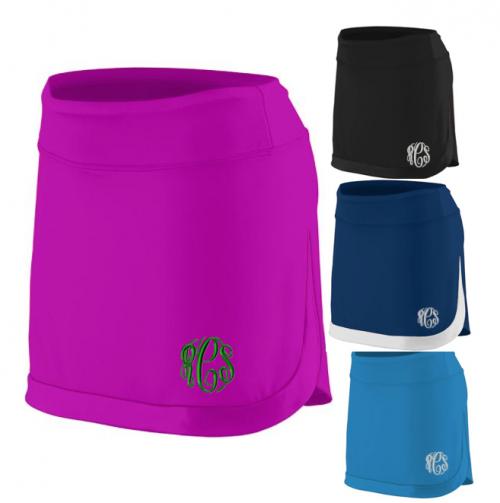 Monogrammed Ladies Tennis Skirt  Apparel & Accessories > Clothing > Activewear > Active Skirts