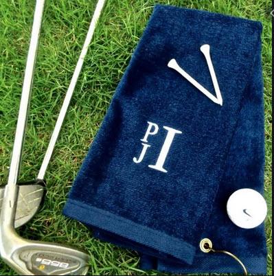 Personalized Golf Towel  Sporting Goods > Outdoor Recreation > Golf > Golf Towels