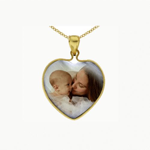 Personalized Necklace Family Photo Heart Pendant  Apparel & Accessories > Jewelry > Necklaces