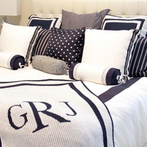 Personalized  Knit Blankets Options for Cashmere Upgrades  Home & Garden > Linens & Bedding > Bedding > Blankets