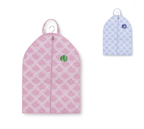 Monogrammed Garment Bag Quilted For Baby