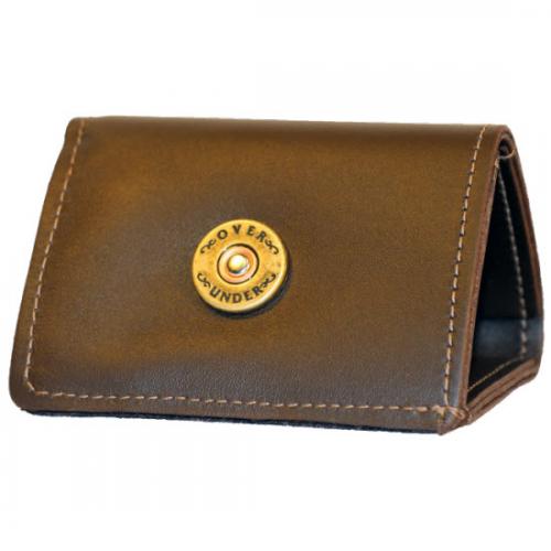 Monogrammed Leather Trifold Shotgun Shell Wallet Trifold Wallet Apparel & Accessories > Clothing Accessories > Wallets & Money Clips