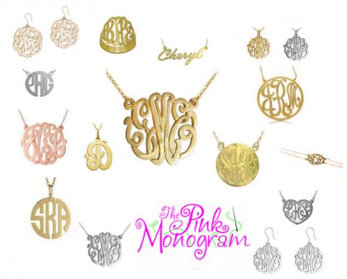 Wholesale  request sign up for The Pink Monogram Jewelry Line and Monogrammed Clogs  Wholesale Information NULL