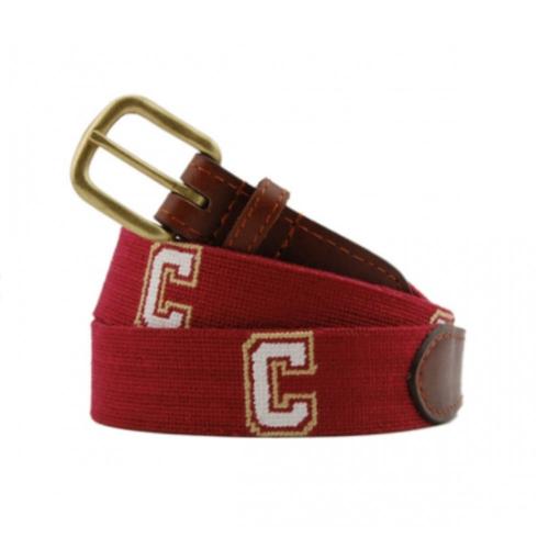 Smathers and Branson College of Charleston Needlepoint Belt  Apparel & Accessories > Clothing Accessories > Belts