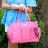 Personalized Hot Pink Carry All Tote