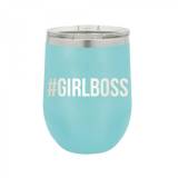 Girl Boss Stainless Steel Tumbler With Lid