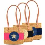 Lisi Lerch Charlotte Medium Raffia Bag