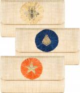 Lisi Lerch Avery Clutch With Round Raffia