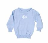 Monogrammed Hand Knit Baby Sweater Up To 4T