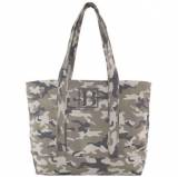 Monogrammed Light Camo Boat Tote