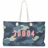 Clairebella Personalized Camo Blue Tote