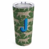 Clairebella Large Green Leopard Tumbler