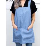 Boulevard Linen Cindy Crossback Apron  . . . 