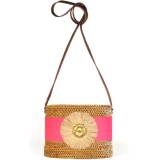 Lisi Lerch Charlotte Raffia Round Crossbody