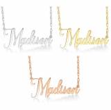 Personalized Script Name Necklace