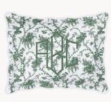 Matouk San Cristobal Sham Boudoir Monogrammed
