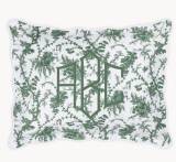 San Cristobal Sham Boudoir Monogrammed