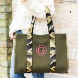 Personalized Camo Neoprene Tote