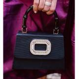 Lisi Lerch Lulu Black Bag With Bamboo Handle 
