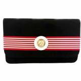 Lisi Lerch Ruby Suede Black Clutch Red  . . . 