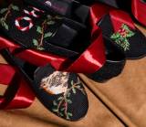 Needlepoint Loafers For The Holidays