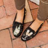 Champagne Toast Needlepoint Loafers