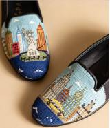 By Paige I Love New York Needlepoint Loafers