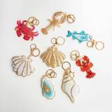Lisi Lerch Spring Hand Beaded Bag Charm  . . . 