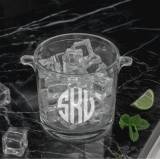 Monogrammed Cardinal Ice Bucket