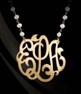 Monograms And Pearls!! My New Favorite!!