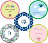 Boatman Geller Personalized Melamine Plates